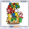 Super Mario PNG Design, Instant Download for Gamers and Fans
