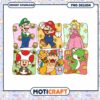 Super Mario PNG Design Instant Download, Fun Characters for Kids