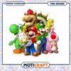 Super Mario PNG Design Characters for Instant Download, Fun for All Ages