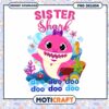 Sister Shark PNG design for kids, fun instant download graphic 1 Sister Shark PNG design for kids, fun instant download graphic
