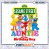 Sesame Street Birthday PNG Design for Auntie, Instant Download File 2 Sesame Street Birthday PNG Design for Auntie, Instant Download File