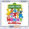 Sesame Street Birthday Design for Mommy, Instant Download PNG File 2 Sesame Street Birthday Design for Mommy, Instant Download PNG File