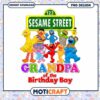 Sesame Street Birthday Design for Grandpa, Instant Download PNG Art 2 Sesame Street Birthday Design for Grandpa, Instant Download PNG Art