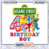Sesame Street 4th Birthday Boy PNG Design, Instant Download Available 2 Sesame Street 4th Birthday Boy PNG Design, Instant Download Available