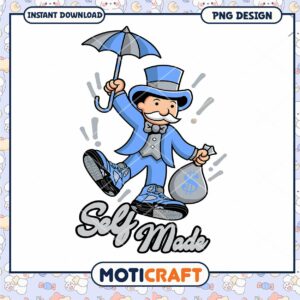 Self Made PNG Design, Instant Download for Creative Projects