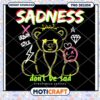 Sadness Urban Style Bear PNG Design, Perfect for Streetwear Apparel 1 Sadness Urban Style Bear PNG Design, Perfect for Streetwear Apparel