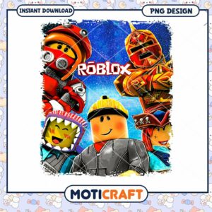 Roblox Character Design, Instant Download PNG for Kids Fun