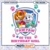 Paw Paw Birthday Girl Design, Instant Download PNG for Parties 1 Paw Paw Birthday Girl Design, Instant Download PNG for Parties