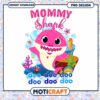 Mommy Shark PNG Design for Kids, Instant Download Fun Art 1 Mommy Shark PNG Design for Kids, Instant Download Fun Art