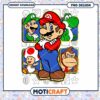 Mario and Friends PNG Design, instant download for fun crafting 1 Mario and Friends PNG Design, instant download for fun crafting