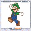 Luigi character PNG design for instant download, perfect for crafts 2 Luigi character PNG design for instant download, perfect for crafts