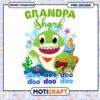 Grandpa Shark PNG Design for Kids, Fun Instant Download Artwork