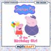 Grandpa Pig Birthday Design, Perfect for Birthday Celebrations