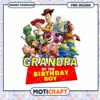 Grandpa Birthday Boy PNG Design, Instant Download for Celebration