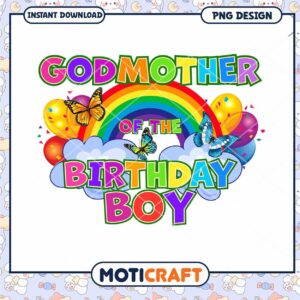 Godmother of the Birthday Boy design