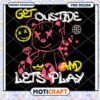 Get Outside with Fun Bear, Downloadable PNG Design for Kids