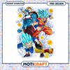 Dragon Ball Super PNG Design for Instant Download, Anime Art Collection