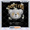 Don't Cry Bear Design, Instant Download PNG for Creative Projects