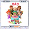 Dad of the Birthday Girl PNG Design, Fun Instant Download Gift