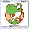 Cute Yoshi PNG Design for Instant Download, Fun and Colorful Art