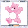 Cute Pink Bear PNG Design, Instant Download for Crafting Projects