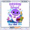 Cousin Shark PNG Design for Kids, Fun Instant Download Artwork 2 Cousin Shark PNG Design for Kids, Fun Instant Download Artwork