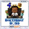 Birthday Boss PNG Design for Kids, Instant Download for Celebrations