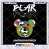 Bear PNG Design for Instant Download, Colorful Bear Graphics Art