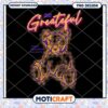 Be Grateful Bear PNG Design, Instant Download for Creative Projects