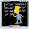 Bart Simpson PNG design, instant download for creative projects