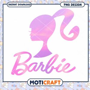 Barbie Silhouette PNG Design, Perfect for Instant Downloads