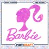 Barbie silhouette PNG design for crafts, instant digital download