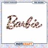 Barbie Leopard Print PNG Design, Instant Download for Crafts