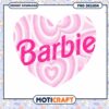 Barbie Heart PNG Design Download, Perfect for Creative Projects