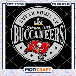 Super Bowl Lv 2021 Tampa Bay Buccaneers svg, Tampa Bay Buccaneers svg