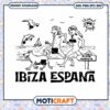 People nude on beach ibiza spain svg, beach svg, nude svg
