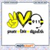 Peace Love Dispatch svg, Dispatch svg, love Dispatch svg