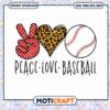 Peace love baseball svg, baseball svg, love sport svg 1 Peace love baseball svg, baseball svg, love sport svg