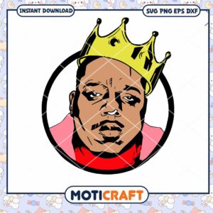 Notorious BIG Biggie Smalls it was all a dream svg, Notorious svg