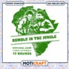 Muhammad Ali svg, Rumble In The Jungle Poster Ali vs Foreman svg