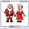 Mr. and Mrs. Santa Claus svg, Santa Claus svg, christmas svg