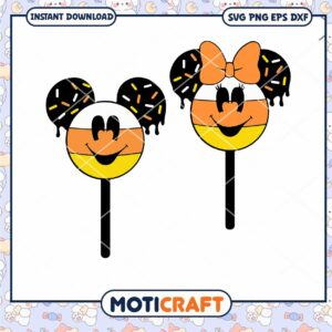 Mouse Head Candy Corns svg, Mickey And Minnie svg, disney svg
