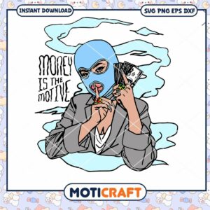 Money Is A Movie svg, Alien Weed svg, Alien Cannabis svg