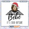 Moira Rose Bebe It's Cold Outside svg, Moira Rose Santa Hat svg 2 Moira Rose Bebe It's Cold Outside svg, Moira Rose Santa Hat svg