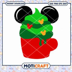 Mickey mouse cup cake svg, Mickey head svg, disney svg