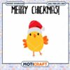Merry Chickmas svg, Chicken red santa hat svg, Chickmas svg 1 Merry Chickmas svg, Chicken red santa hat svg, Chickmas svg