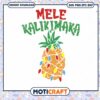 Mele Kalikimaka Pineapple svg, Christmas Light svg, Christmas svg