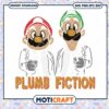 Mario and Luigi Plumb Fiction svg, Super Mario svg, game svg
