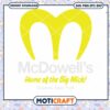 Home of the big mick svg, McDowells svg, logo design svg