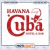 Havana Cuba Hotel & Bar Svg, Havana Svg, havana and cuba​ svg
